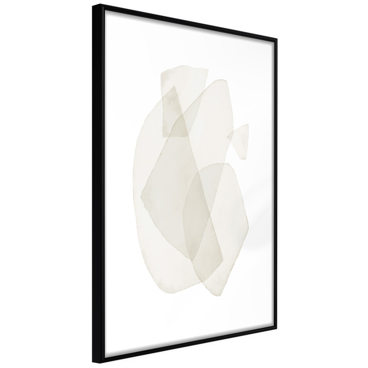 Wall Poster Fragile Moments - a minimalist abstraction in round shapes on white 136053 additionalImage 21