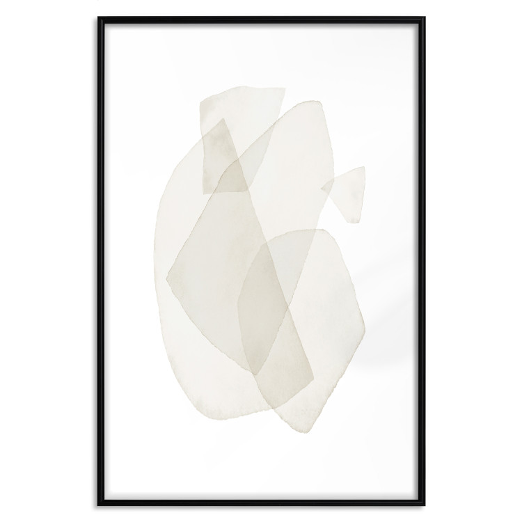 Wall Poster Fragile Moments - a minimalist abstraction in round shapes on white 136053 additionalImage 5