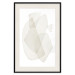 Wall Poster Fragile Moments - a minimalist abstraction in round shapes on white 136053 additionalThumb 3