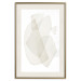 Wall Poster Fragile Moments - a minimalist abstraction in round shapes on white 136053 additionalThumb 2