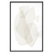 Wall Poster Fragile Moments - a minimalist abstraction in round shapes on white 136053 additionalThumb 5