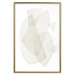 Wall Poster Fragile Moments - a minimalist abstraction in round shapes on white 136053 additionalThumb 4