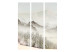 Folding Screen Snowy Valley (3-piece) - Landscape of mountains and trees in winter 138353 additionalThumb 3