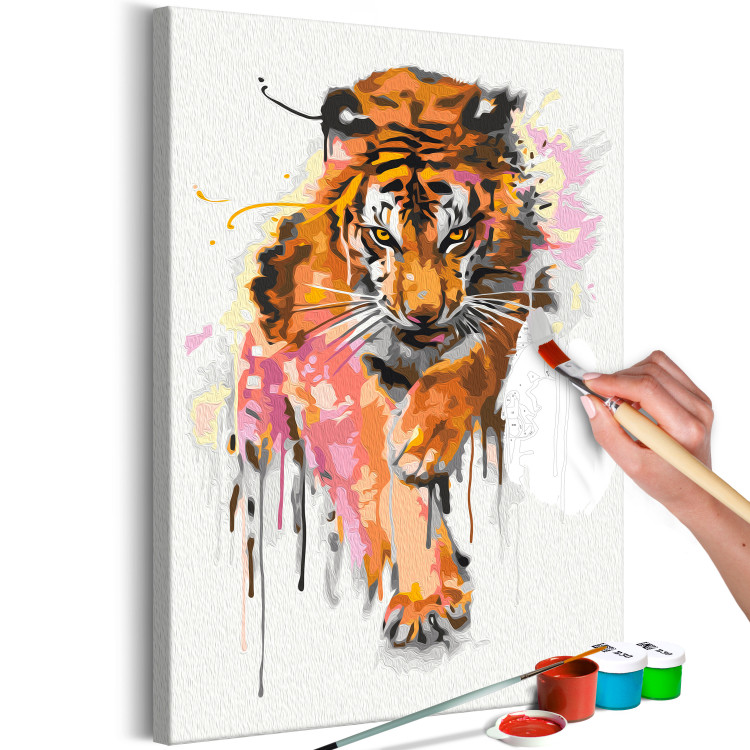 Paint by Number Kit Pink Tiger 143653 additionalImage 4