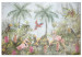 Canvas Print Moment in Paradise - Tropical Landscape of the Jungle and the Animals That Live in It 146453
