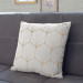 Decorative Microfiber Pillow Hexagon symmetry - an abstract geometric art deco composition cushions 146853 additionalThumb 3