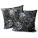 Decorative Velor Pillow Cosmic crystal - a surface detail of a precious stone 147053 additionalThumb 3