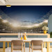 Wall Mural Football Stadium - Turf and Stands Before the Final Match 147653 additionalThumb 6