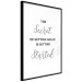 Wall Poster The Secret of Getting Ahead Is Getting Started - Motivational Sentence 149253 additionalThumb 7