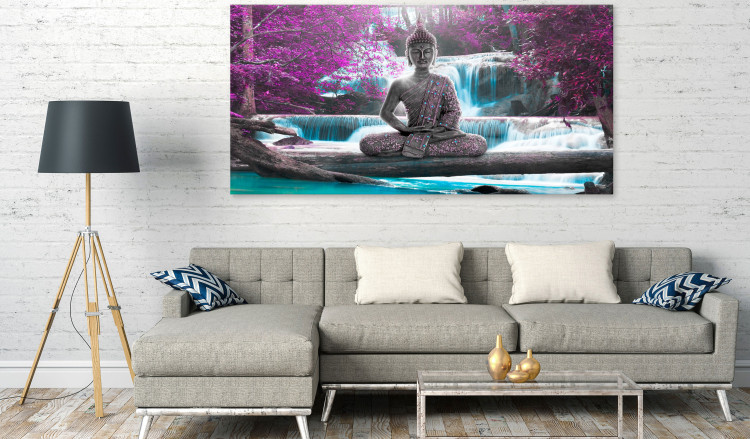 Large canvas print Buddha Among Blooming Trees II [Large Format] 150753 additionalImage 5