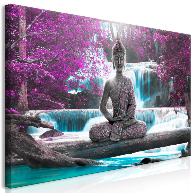 Large canvas print Buddha Among Blooming Trees II [Large Format] 150753 additionalImage 2