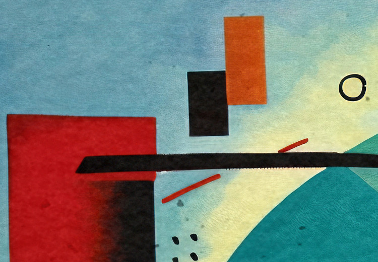 Poster Painterly Abstraction - A Composition Inspired by Kandinsky’s Work 151153 additionalImage 6