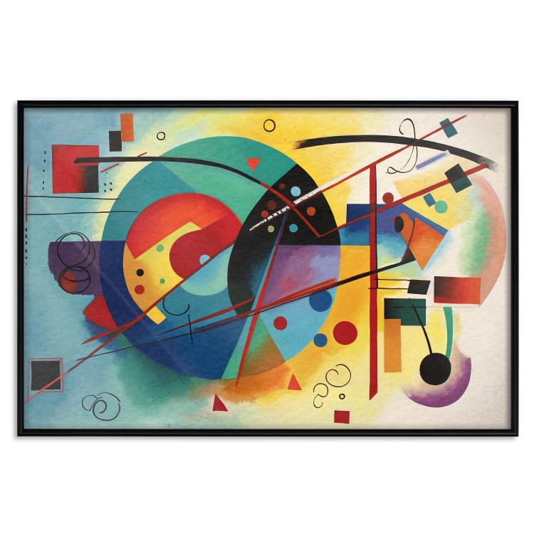 Poster Painterly Abstraction - A Composition Inspired by Kandinsky’s Work 151153 additionalImage 26