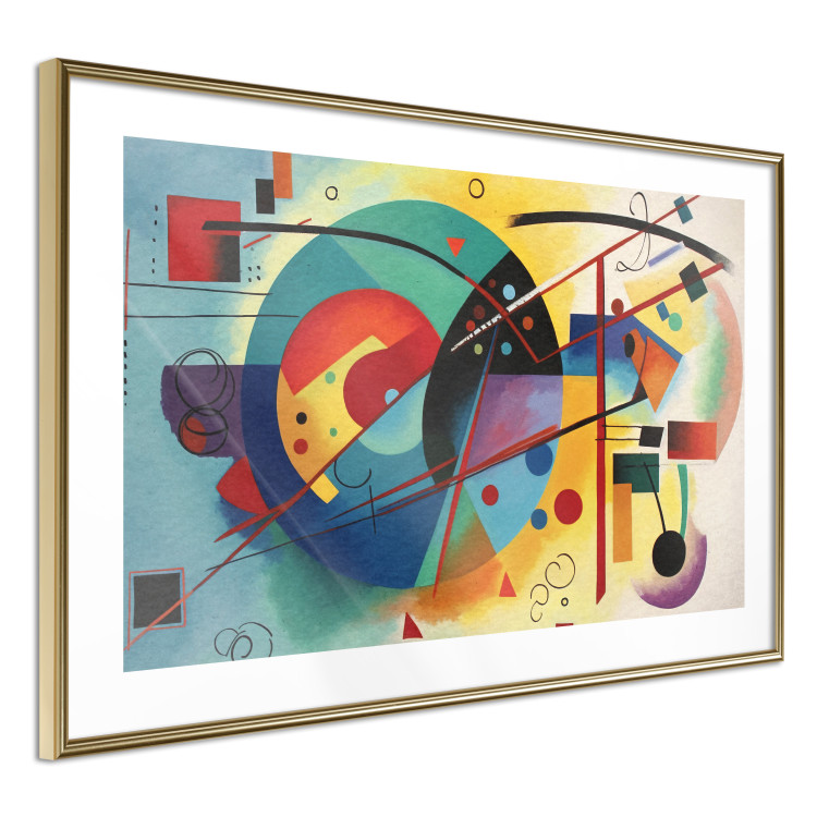 Poster Painterly Abstraction - A Composition Inspired by Kandinsky’s Work 151153 additionalImage 10
