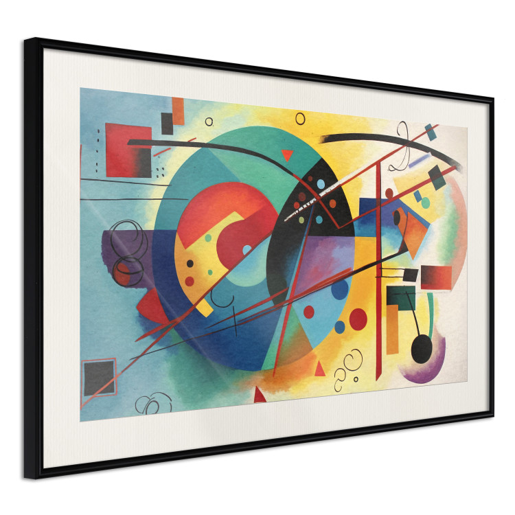 Poster Painterly Abstraction - A Composition Inspired by Kandinsky’s Work 151153 additionalImage 9
