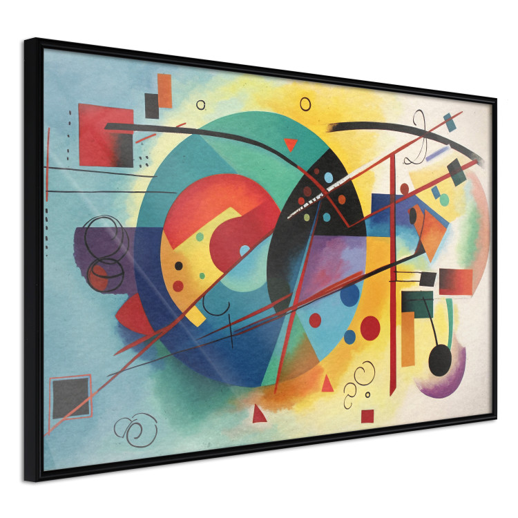 Poster Painterly Abstraction - A Composition Inspired by Kandinsky’s Work 151153 additionalImage 4