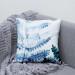 Decorative Microfiber Pillow Fern Leaf - Organic Composition With Blue Plant 151353 additionalThumb 4