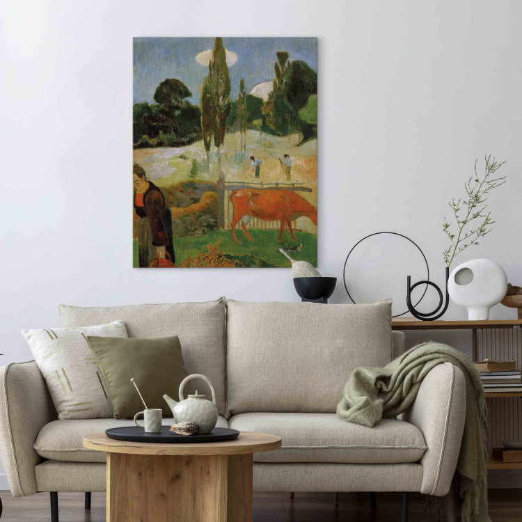 Art Reproduction The red cow 152353 additionalImage 3