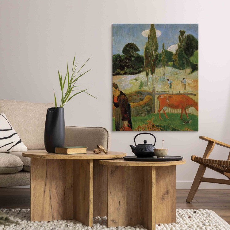 Art Reproduction The red cow 152353 additionalImage 5