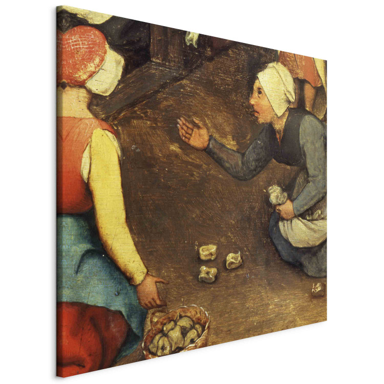 Art Reproduction Children's Games (Kinderspiele): detail of a game throwing knuckle bones 153453 additionalImage 2