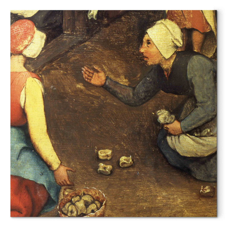 Art Reproduction Children's Games (Kinderspiele): detail of a game throwing knuckle bones 153453