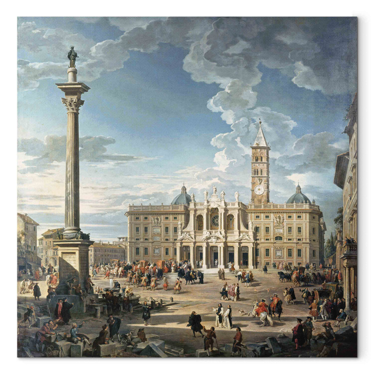 Art Reproduction The Piazza Santa Maria Maggiore 154353