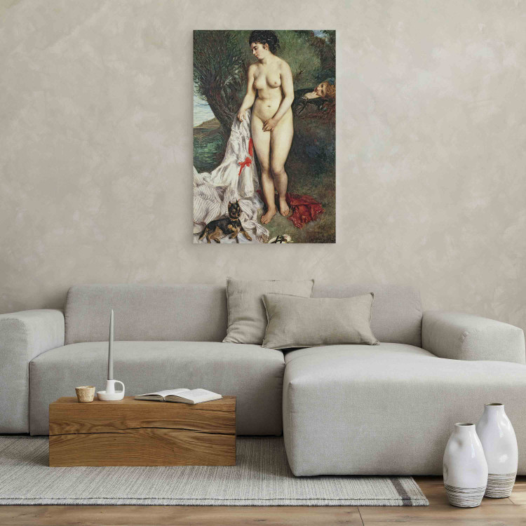 Reproduction Painting Bather with a Griffon dog 154953 additionalImage 3