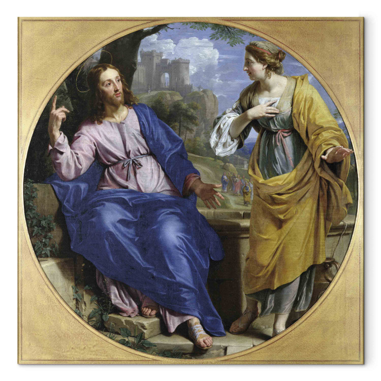 Art Reproduction Christ and the Woman of Samaria at the Well 156553 additionalImage 7