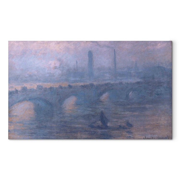 Reproduction Painting Waterloo Bridge, Matin brumeux 157353