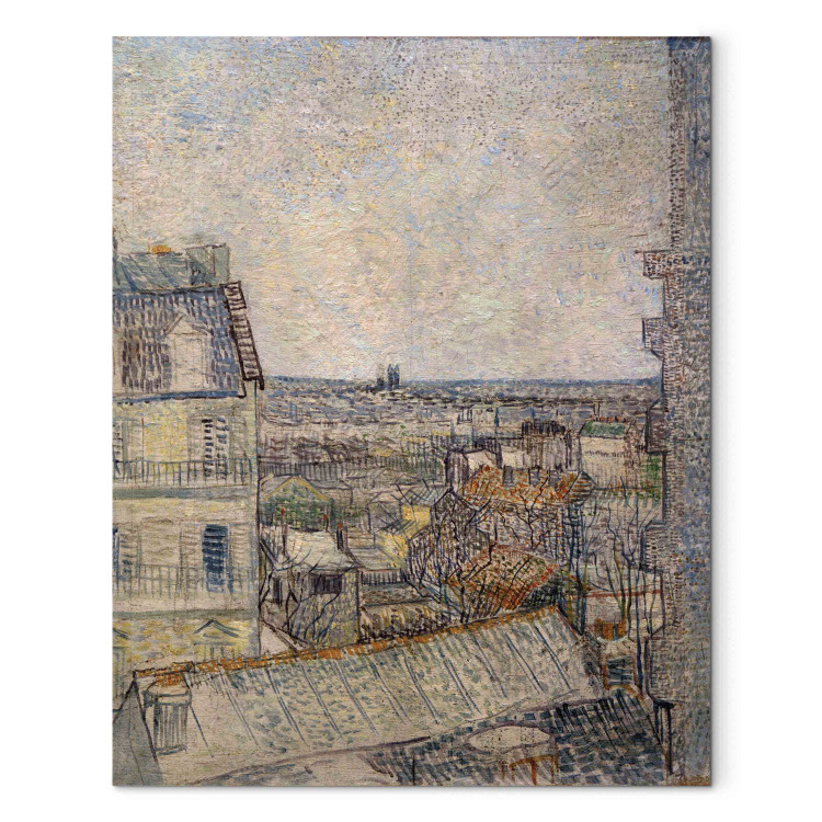 Reproduction Painting View from the window of the apartment in Rue Lepic 158653