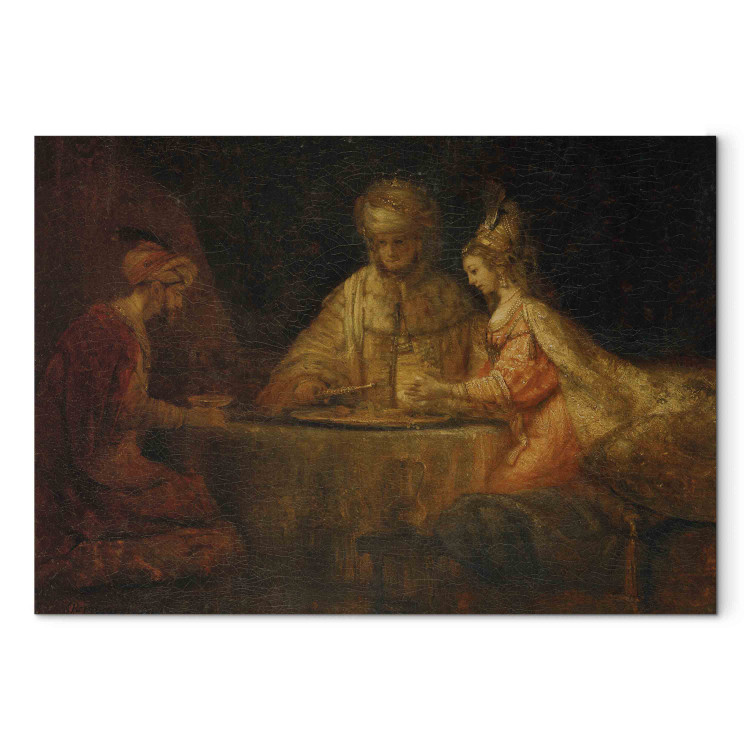 Reproduction Painting Ahasuerus and Haman at the Feast of Esther 158753 additionalImage 2