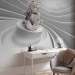 Wall Mural Angelic splendour - white abstraction with 3D angel sculpture 92053 additionalThumb 4