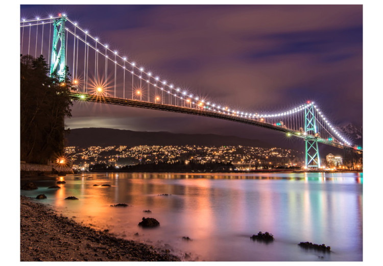 Wall Mural Urban architecture in Vancouver, Canada - Lions Gate Bridge 97253 additionalImage 1