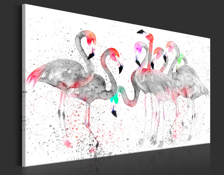 Acrylic print Flamingoes Dance [Glass] 98153 additionalImage 5