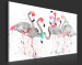 Acrylic print Flamingoes Dance [Glass] 98153 additionalThumb 5