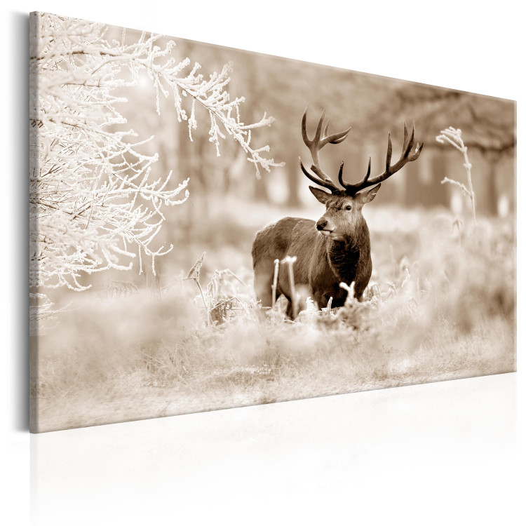 Canvas Deer in Sepia 105763 additionalImage 2