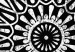Canvas Silver Hypnosis (5-piece) - Oriental Graphic Motif with Mandala 106663 additionalThumb 5