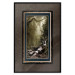 Wall Poster Extraordinary Forest - Picturesque forest landscape in a frame on a patterned background 114363 additionalThumb 24