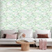 Modern Wallpaper Green Waves 114663