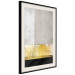 Wall Poster Geometric Metropolis - modern abstraction with gold on concrete 117763 additionalThumb 3