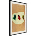 Wall Poster Boho Feathers - abstraction in colorful feathers with dots on a beige background 118163 additionalThumb 3