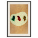 Wall Poster Boho Feathers - abstraction in colorful feathers with dots on a beige background 118163 additionalThumb 18