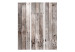 Room Divider Century-old Wood - texture of gray wooden planks with small knots 122963 additionalThumb 3