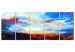 Canvas Art Print Colourful Sky (5 Parts) Narrow 123063