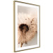 Poster Summer Breeze - blooming dandelion in wind in sepia motif 123763 additionalThumb 6