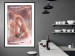 Wall Poster Cosmic Flamingo - bird against a cosmic background with pink stars 125863 additionalThumb 15