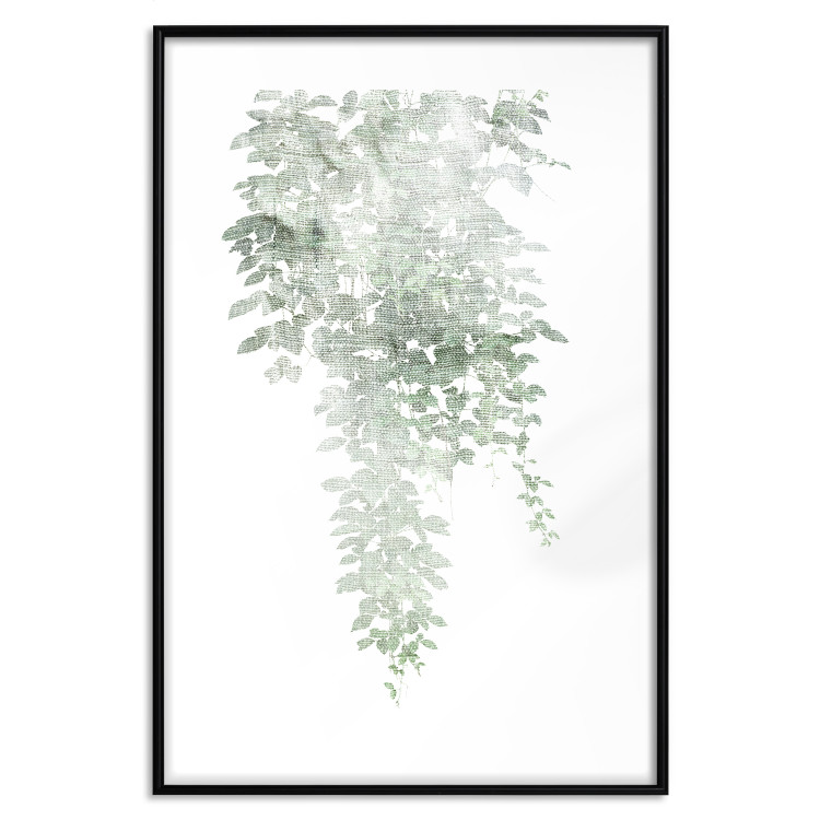 Poster Cascade of Greenery - plant with leaves on a gently blurred texture 126863 additionalImage 16