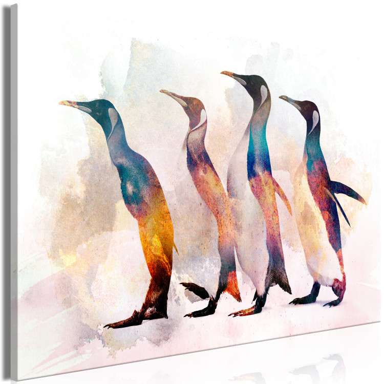 Large canvas print Penguin Wandering [Large Format] 127563 additionalImage 2