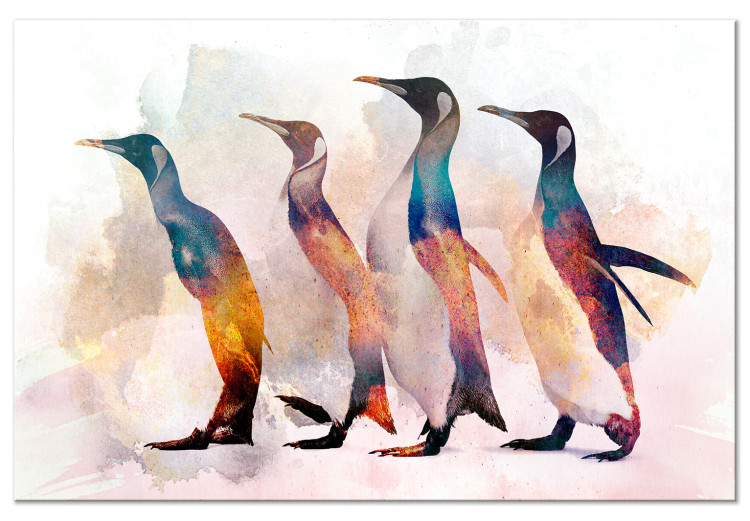 Large canvas print Penguin Wandering [Large Format] 127563