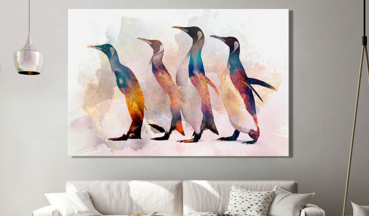 Large canvas print Penguin Wandering [Large Format] 127563 additionalImage 5